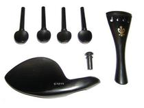 High-grade violin ebony accessories 2 All specifications can be equipped with gills screws and gaskets directly installed