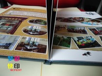 Personal portfolio Memoir printing Production album Commemorative album Album printing Custom digital quick printing