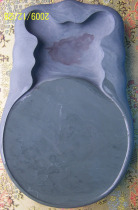 i Taohe inkstone Water spring old pit Cicada-shaped inkstone (Shexiu famous teacher Guyue works)