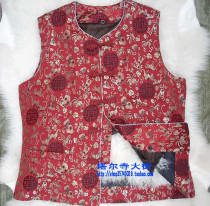 Wool leather lady waistcoat waistcoat 100% pure sheep fur lamb fur long: around 10 cm