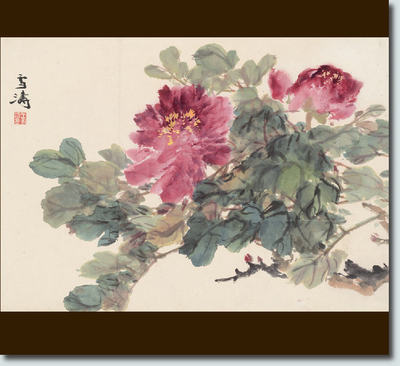 国画牡丹画图片