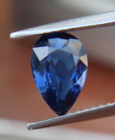 浅紫蓝色澳洲天然蓝宝石裸石彩色宝石定制黄金首饰戒指吊坠包邮_不