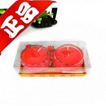 Wonderful view Tibetan small round lotus crisp oil lamp Buddhist light lotus lamp glazed lotus lamp smokeless lamp oil smokeless