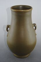 Qing Yongzheng tea end glaze double ears