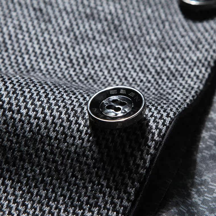 2015秋装柒牌男装休闲西服外套 男士商务时尚修身单西703C110T7