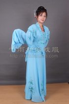 Ancient costumes small palace costumes opera costumes Xiaodan costumes Yue Opera yellow Mei opera 258 light blue