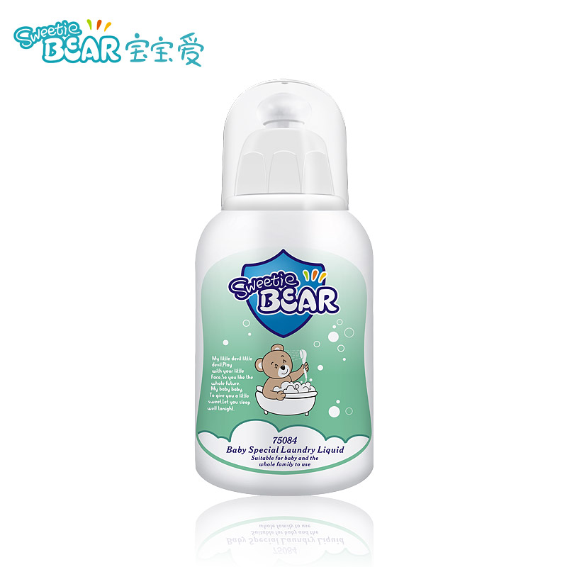 SWEETIE BEAR/宝宝爱 婴儿专用洗衣液350ml 清洗贴身衣物 手洗产品展示图3