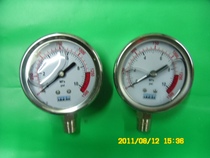 Direct authentic hydraulic stainless steel shock resistant pressure gauge YN100 0-10MPa spot