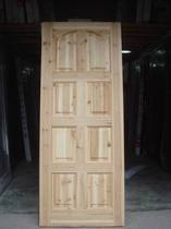 European White House classic wooden door luxury style eight-grid original wooden door raw material special treatment home decoration boutique