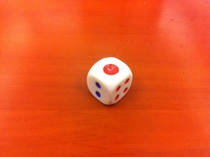 13MM RED AND BLUE DOT ON WHITE BACKGROUND 13#REGULAR No 13 ORDINARY dice color sieve THROWING MIDNIGHT NIGHTCLUB KTV BAR