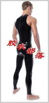 ----- Latex sleeveless one-piece----