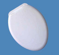 Toilet Cover Toilet Cover Buffer Slow Down Lengthening (pointed-shaped sitting poop cover)