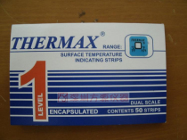 UK temperature US THERMAX textile industry thermal test paper temperature test paper 77 degrees