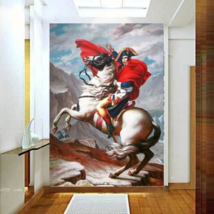 塞拉维欧式壁纸壁画墙布餐厅走廊玄关过道办公室大型壁画拿破仑