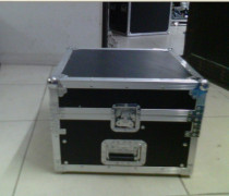 3U three-door top door cabinet aviation box power amplifier tuning case audio wire and other stage equipment aviation box