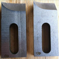 Woodworking round bar machine cutter round bar knife white steel turning knife fork knife 8MM round bar knife