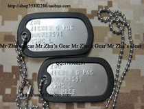 American dog tag soldier brand ID card DogTag active model customized American base