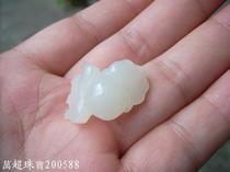 Hetian Jade white jade pendant pendant goldfish year more than ten thousand Super jewelry 200588
