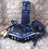 With remote control 4 in 1 out of AV switch Audio video switch composite video switch power distribution