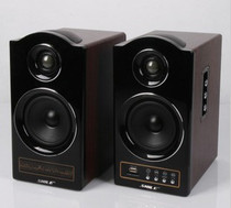 2 0 Bookshelf speaker HI-FI computer usb card multi coal body extremely toxic tone fever speaker clearance sales