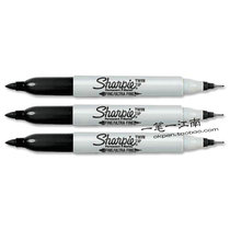 SANFORD Double-headed Marker Shanpie Black 32001 Marker Double-headed oily Pen