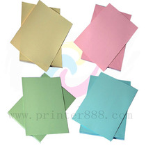 Promotional products 240g color spray waterproof color card business card paper: Green card powder card blue card yellow card
