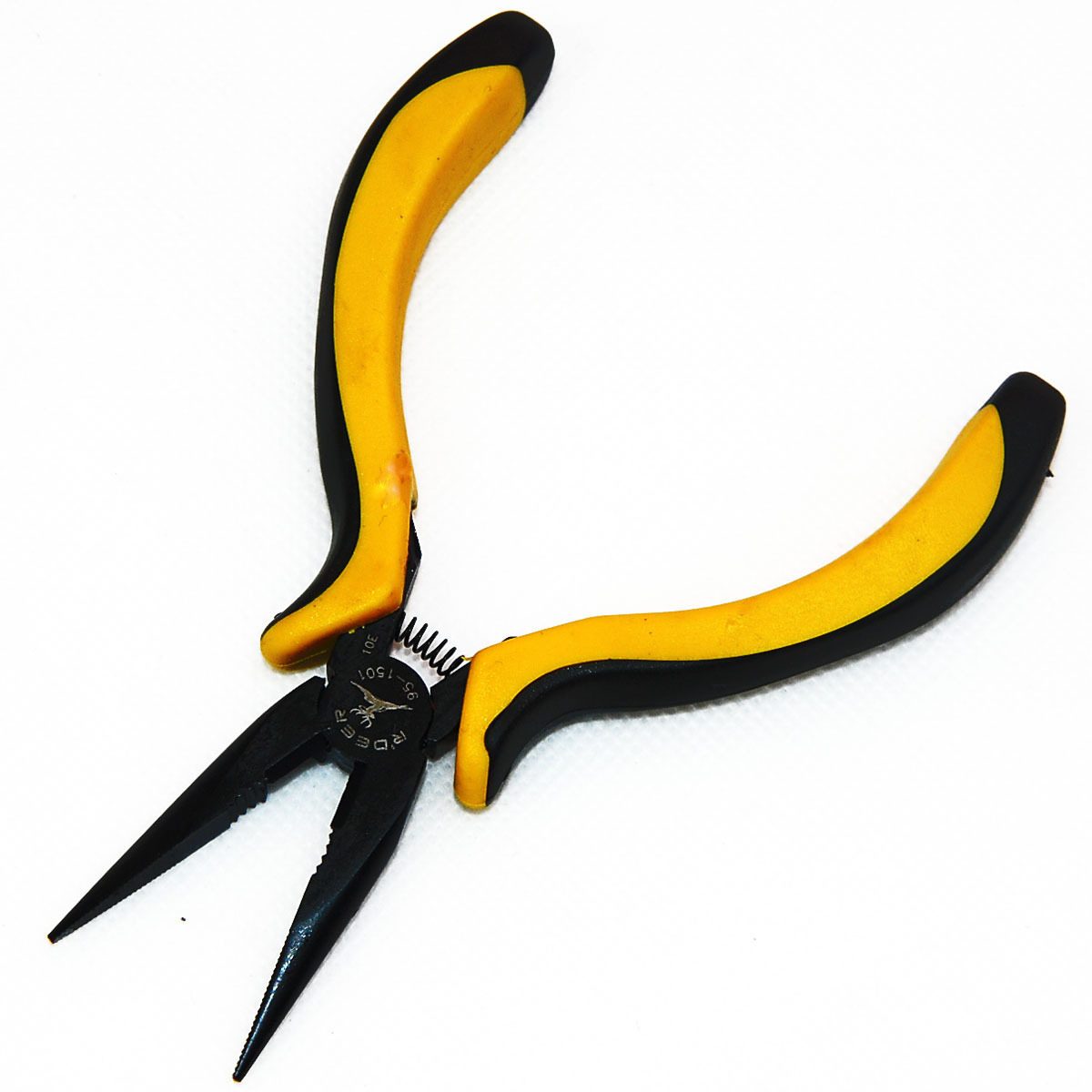 飞鹿9515085125mm黑色镍铁合金弯咀钳弯嘴钳钳子珠宝钳