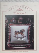 Cross stitch out of print original embroidery map TW Dreamscape chestnut