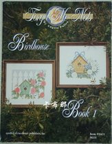 Cross-stitch out-of-print original embroidery picture Forget Me notes