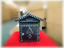 Newspaper box Outdoor waterproof anti-rust retro wrought iron European mailbox suggestion box mailbox factory direct sales