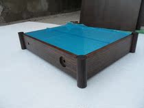 Chicken wing wood cylindrical corner bile machine chassis wooden frame