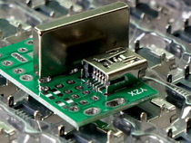 All copper MINI 5p pin patch fixed pin USB socket (1 yuan 2)