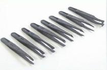 Black plastic pointed tweezers