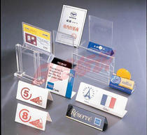 Creative high-end acrylic table card table card digital card liquor card custom-made bending paper insert table card