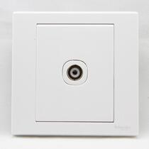 Schneiders switch socket Ruyi series cable TV socket EV51TV White