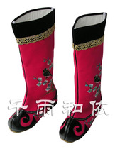 Embroidered high-help fast boots Wu Dan Sword Madan opera costume stage performance costume opera shoes 19