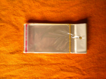 Wholesale Card Stickup Packaging Bag Sub 10 * 5 9 Packing Bag Sub Transparent hanging Edge can pack various card stickup