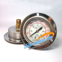 Shock-proof axial panel pressure gauge public M10x1 YN-60ZT YN-60ZT 60mpa 8700Psi