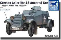 (JZHOBBY) Wei Jun CB35032 1 35 German Adler Kfz 13 armored vehicle