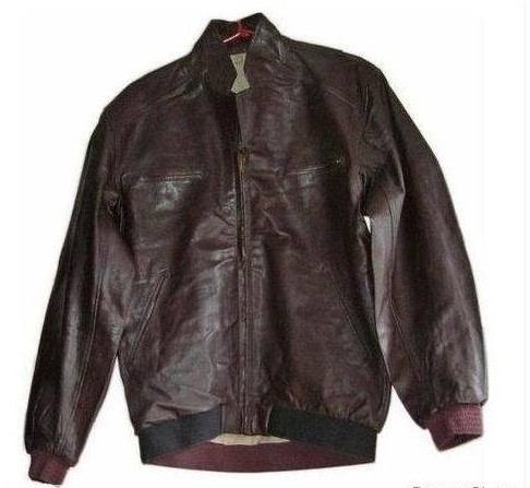 库存全新正品老货59飞行皮衣真正羊皮上衣皮服皮夹克59夏飞行服
