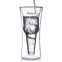 teatime party wine set drinking cup double glass juice glass glass Champagne Cup ladies beer cold drink cup
