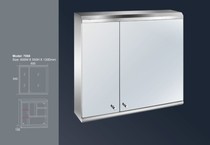 304 stainless steel mirror cabinet Bathroom mirror box Bathroom locker wall cabinet storage box storage cabinet 8068