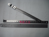 Stainless steel wind support door and window accessories high-grade stainless steel hinge slide support 12 inches 18 slots