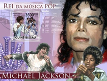 #Michael Jackson Memorial Version Stamp Michael Jackson