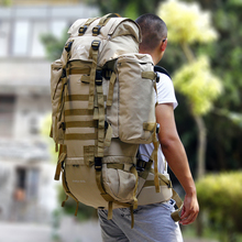 Экскурсионный дом, сумка для альпинистов на открытом воздухе, рюкзак большой вместимости, рюкзак, тактический походный пакет 6575L