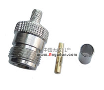 N Female N-K 50-3 GSM WIFI antenna all copper RF wire connector