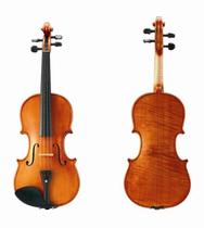 Qinyou mid-range violin handmade solid wood tiger pattern beginner exam piano Adult and child specifications are available