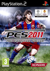 PS2游戏碟★实况足球2011 PES2011 中文版优