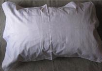 Special price to be a guesthouse hotel pure cotton pillowcase white dark striped summer wholesale