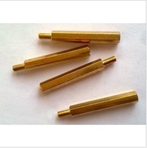 6 30 copper posts 30mm high M3 threaded 6mm high Board mounting posts